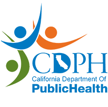 California Department of Public Health Logo and link