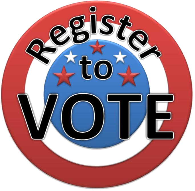 Register to Vote Target and link Button